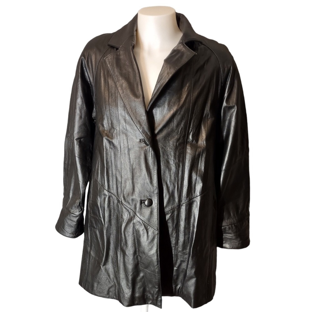 Leather Limited Coat Medium Mens Jacket Thermolite‎ Zip Lined Black